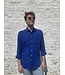 overhemd lange mouw indigo