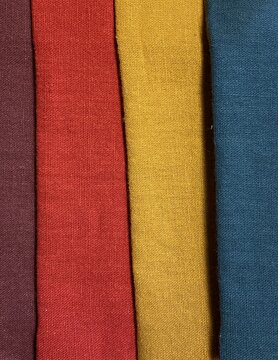 Large width linen fabric