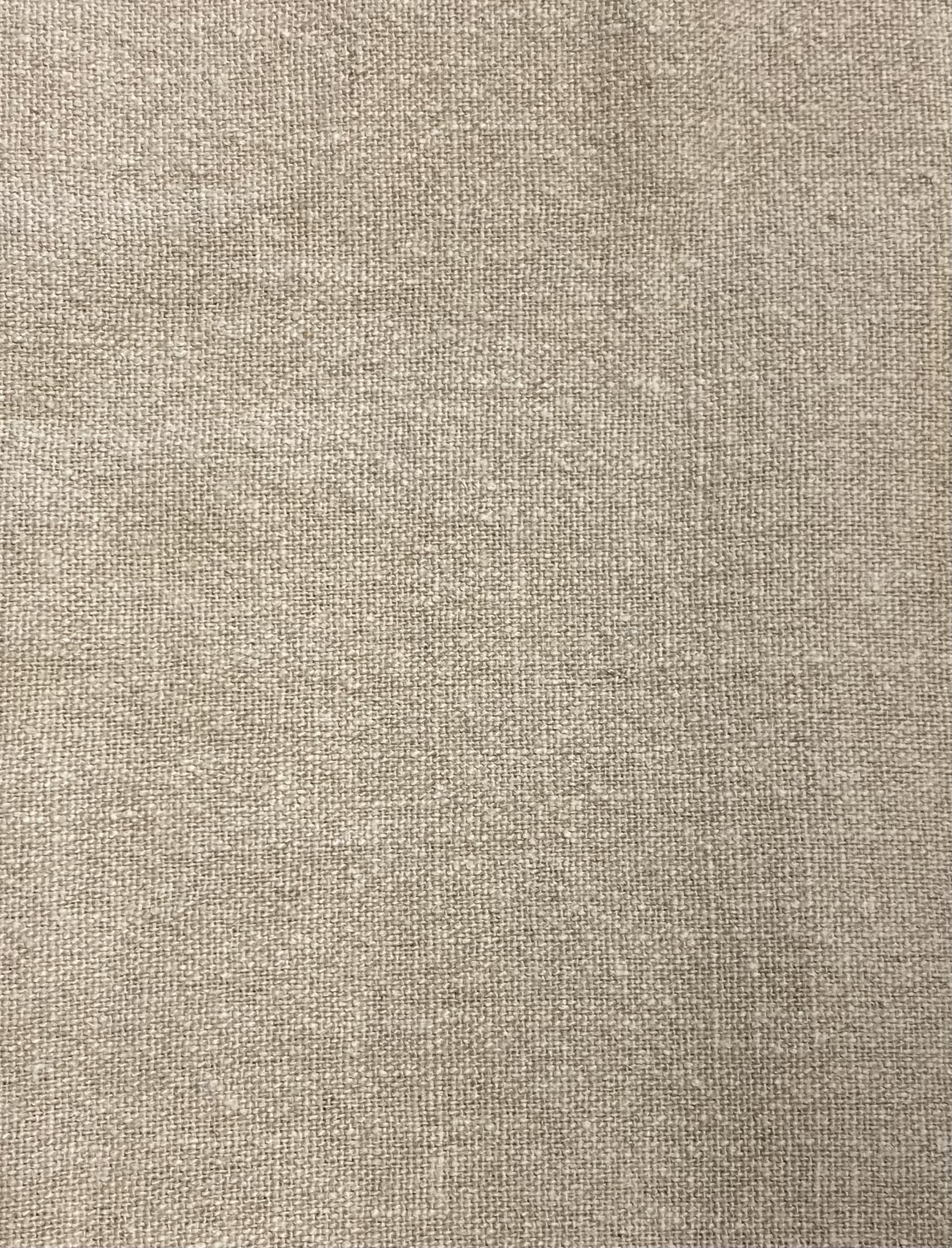 Large width linen fabric