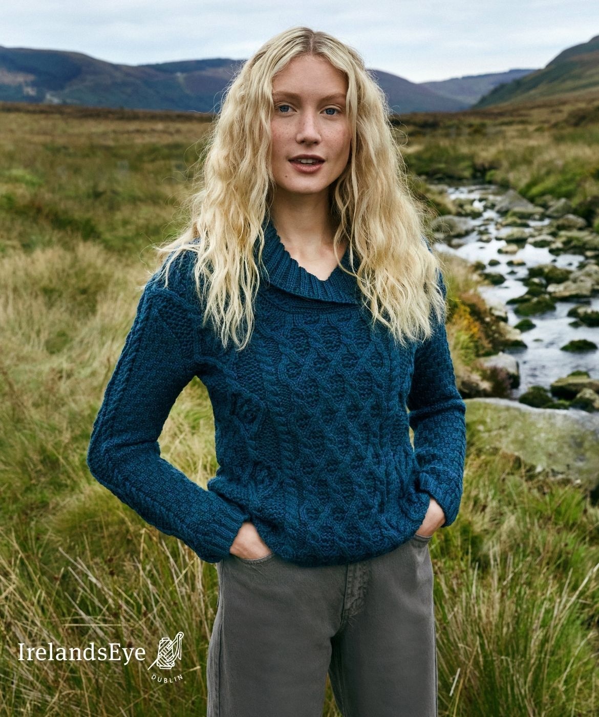 Irelandseye Irish bramble jumper A903