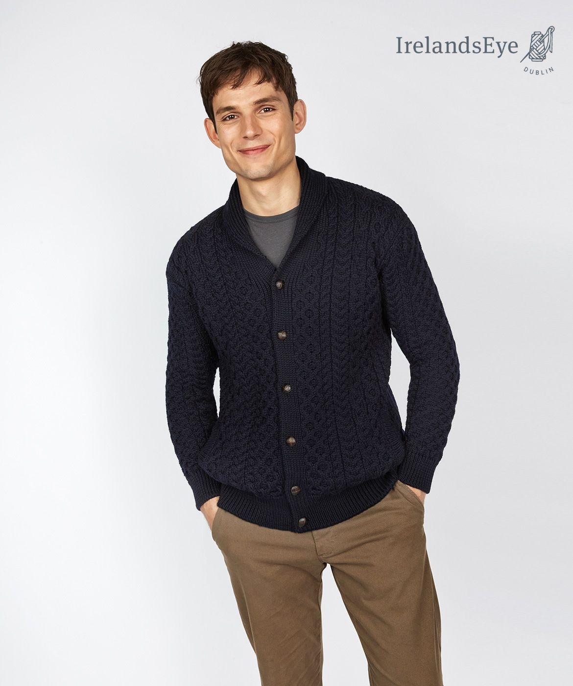 Irelandseye Woodford Cardigan A703