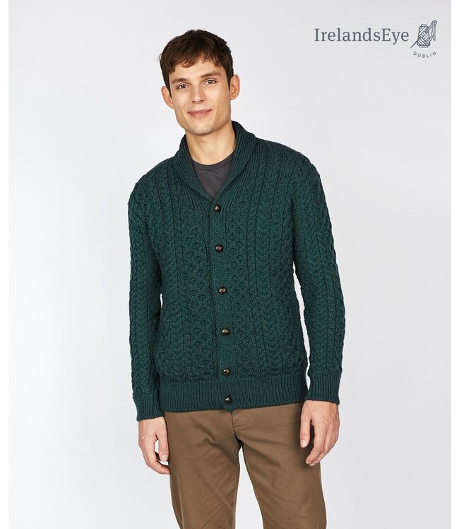Irelandseye "WOODFORD / A703" Irish cardigan