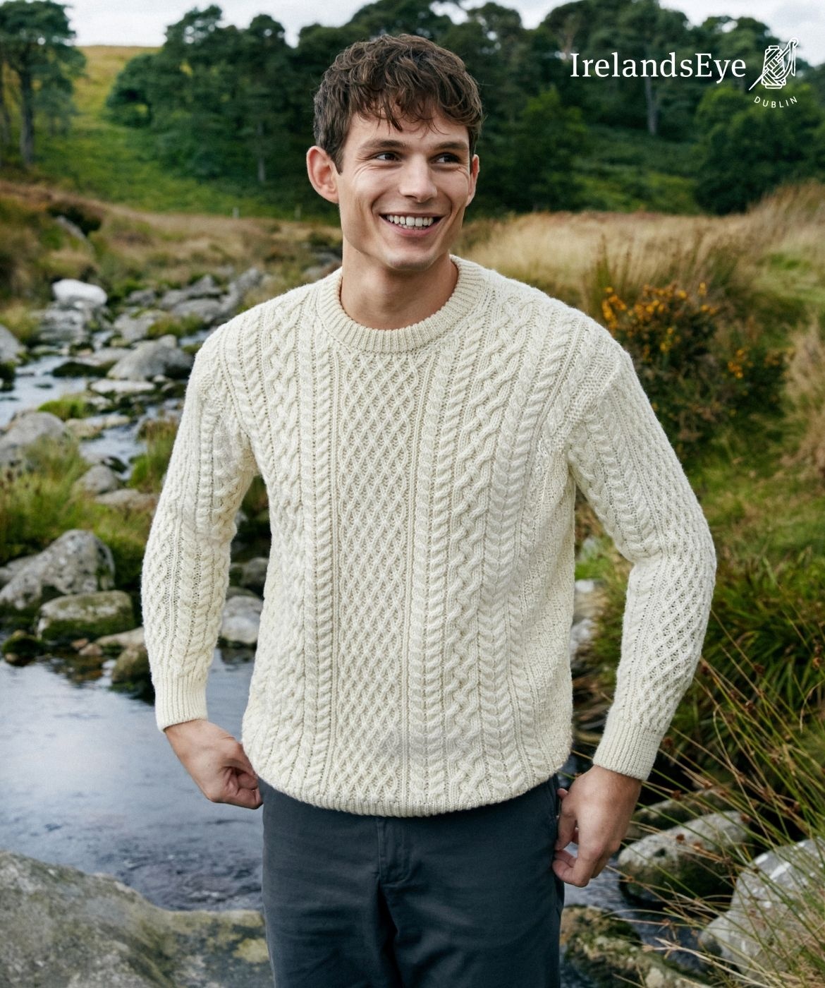 Irelandseye Irish jumper cuileann A887