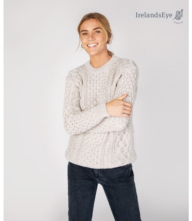Irelandseye "BLASKET / A653" ronde hals Ierse trui