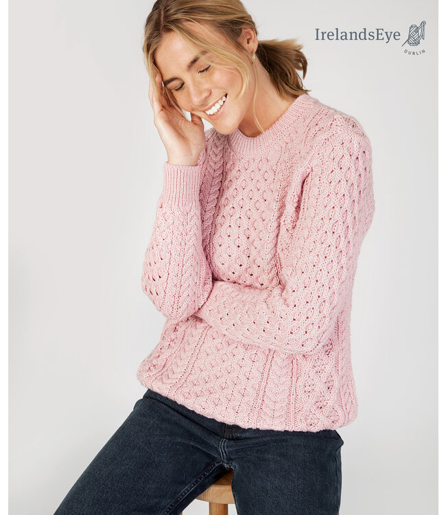 Irelandseye "BLASKET / A653" ronde hals Ierse trui