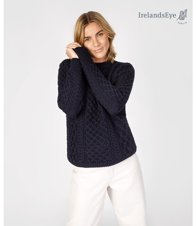 Irelandseye "BLASKET / A653" ronde hals Ierse trui