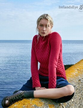 Irelandseye Irish trellis jumper A641