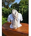 Echarpe en lin mixte naturelle beige
