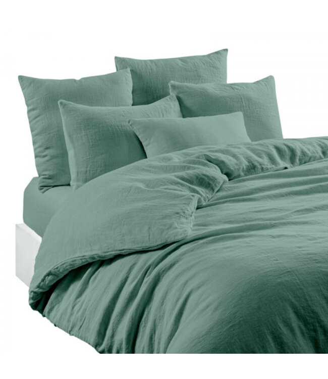 haomy drap plat en lin celadon