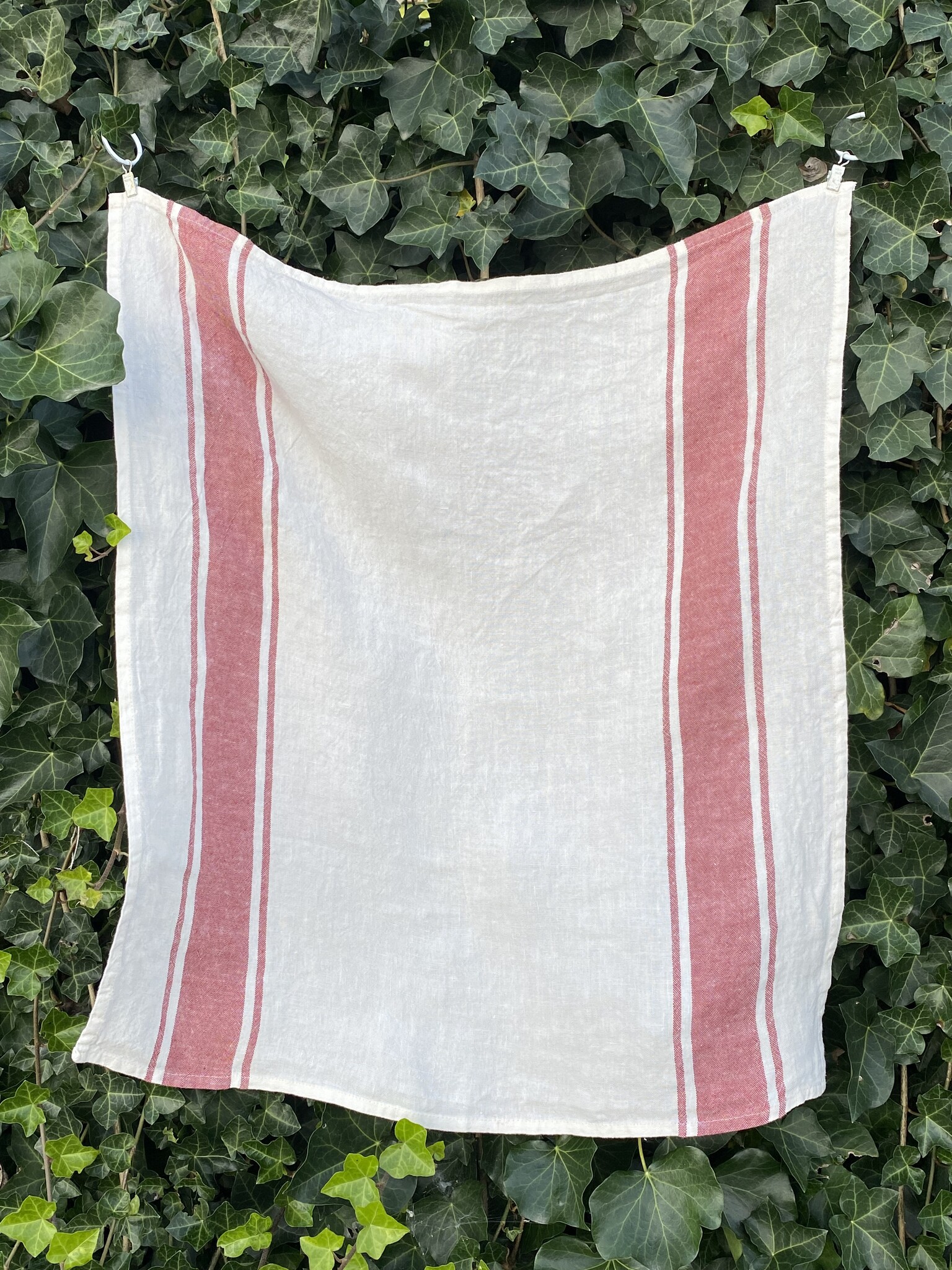 tessitura toscana Linen tea towel vecchi tempi