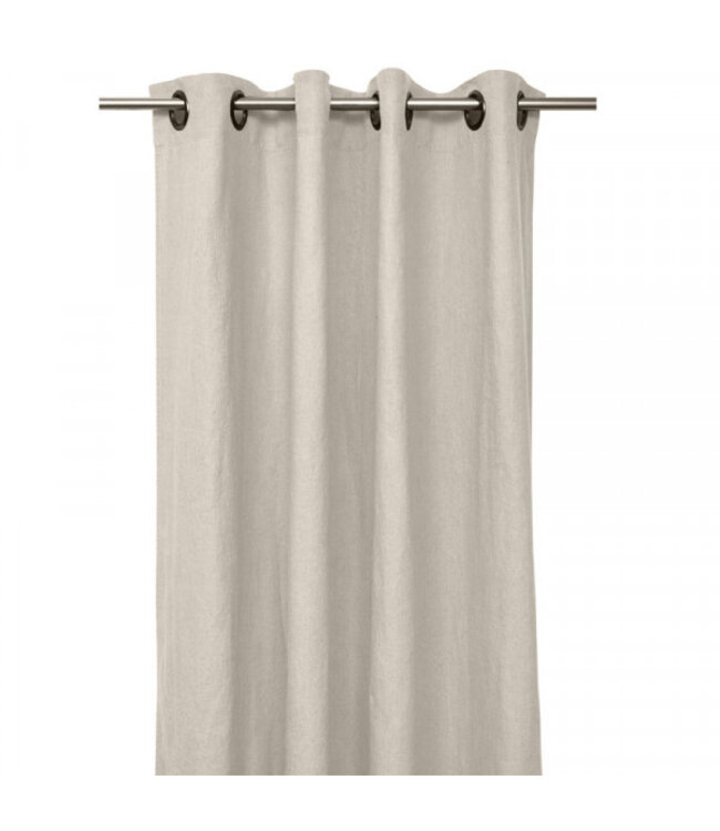 haomy Ready-to-install linen curtains
