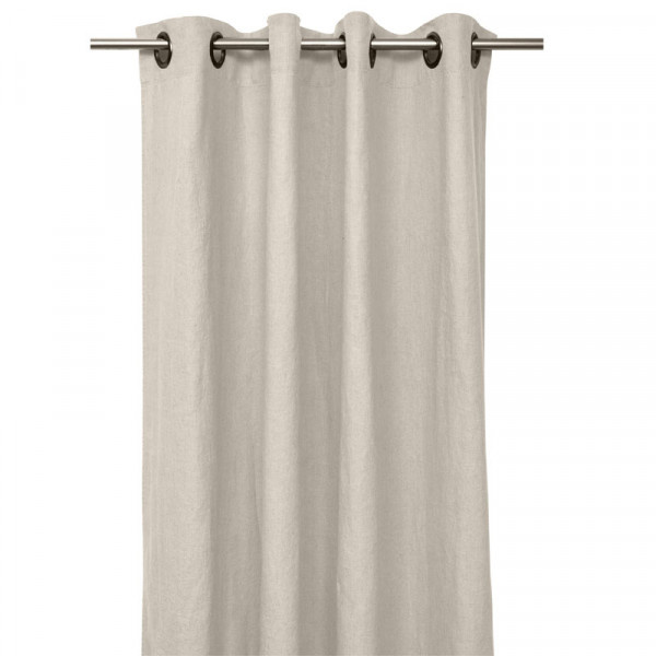 haomy Ready-to-install linen curtains