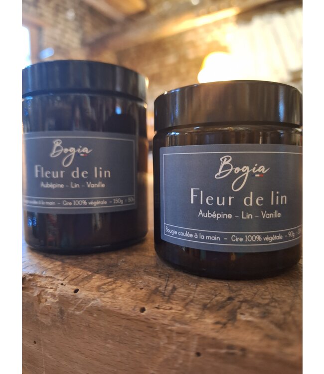 bogia Bougies Fleur de Lin