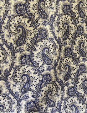 Arabesque linen fabric