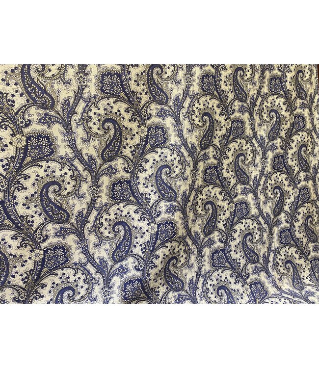 Arabesque linen fabric