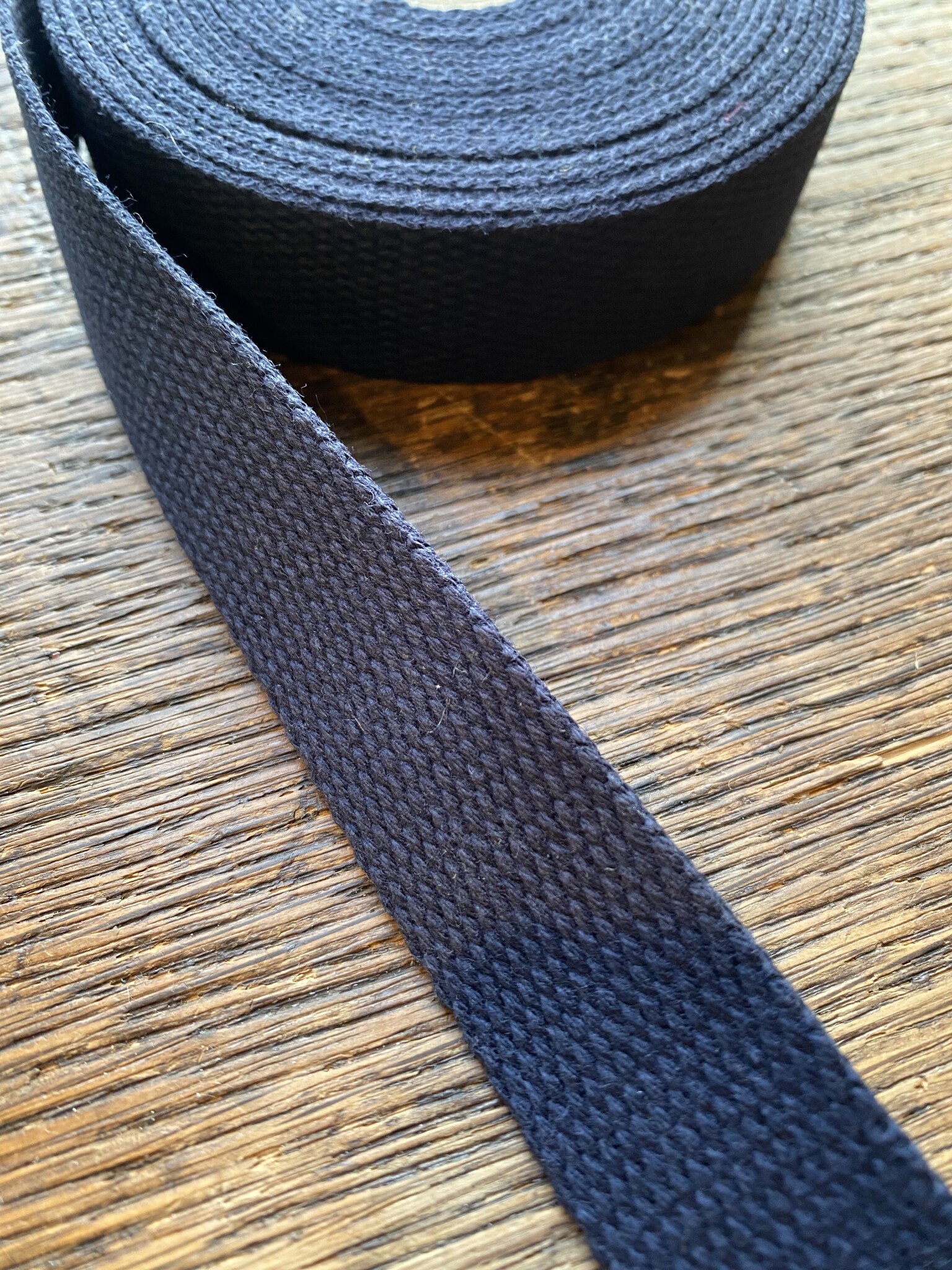 Le grenier du lin navy blue strap