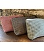 Le grenier du lin Trousse en lin  pied de poule