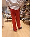 Le grenier du lin Pantalon homme en lin 100% Van ketchup – Coupe droite, confection européenne