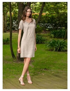 Maloka Linen dress TAUA