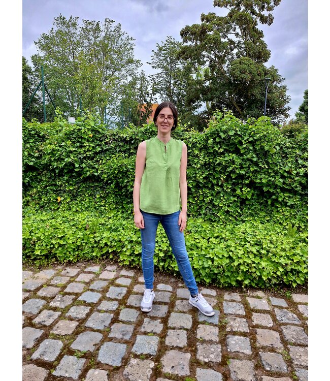 Le grenier du lin Sushi linen top