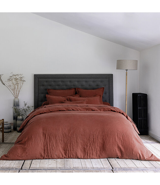 ANNE DE SOLENE Drap housse en lin