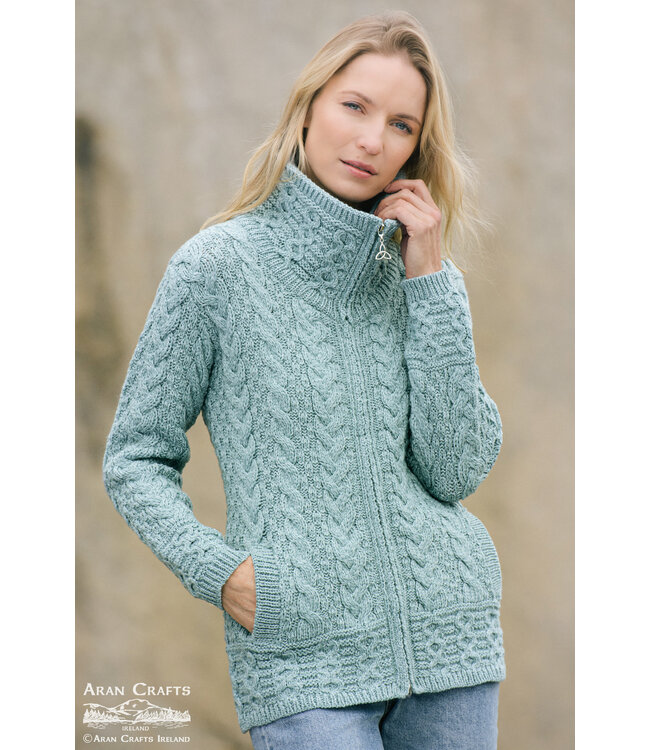 Aran Crafts "X5230" Irish cardigan