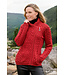 aran craft "Z4630"Iers vest met zijrits
