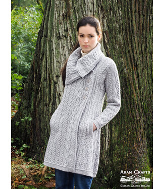 aran craft Ierse wollen jas X4416