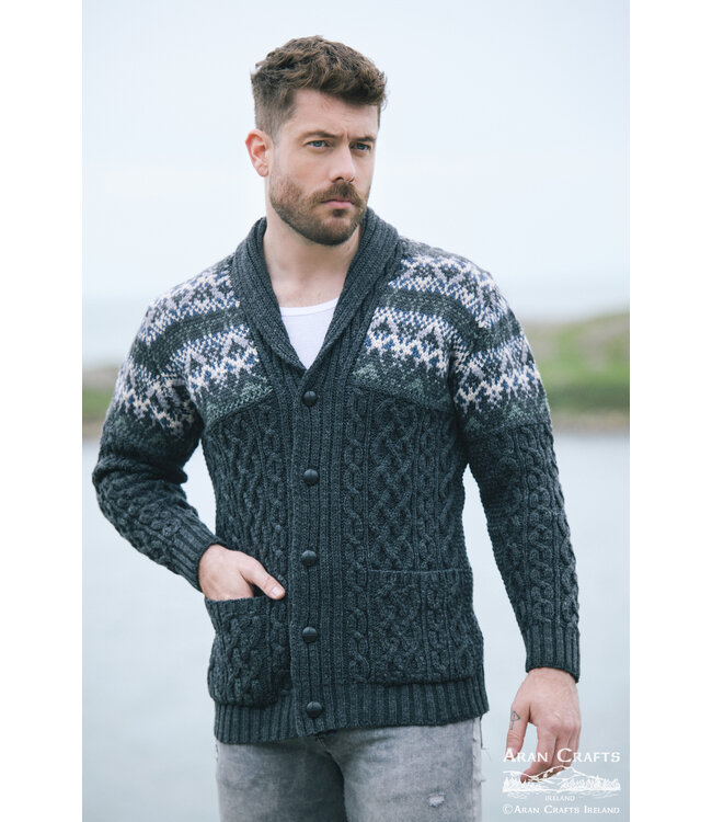 aran craft NEPHIN SH5462 Irish waistcoat