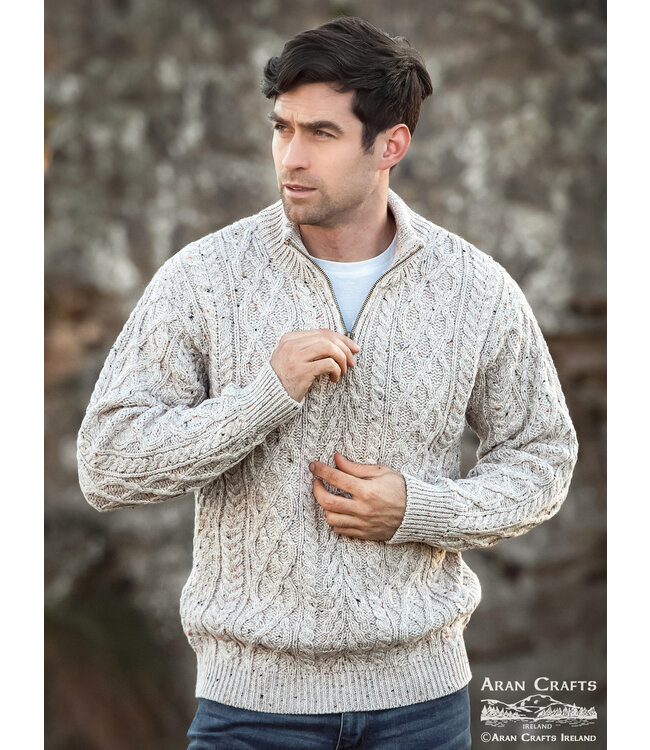 aran craft Pull irlandais col camionneur "DONEGAL / X4295"