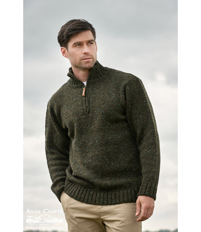 aran craft "KILCAR / Z2040" Irish trucker jumper