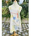 Le grenier du lin Japanese graphic linen apron