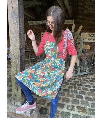 Le grenier du lin Apron Colored jungle