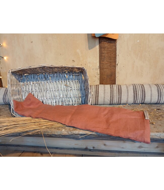 Le grenier du lin Rosewood-coloured flaxseed hot-water bottle