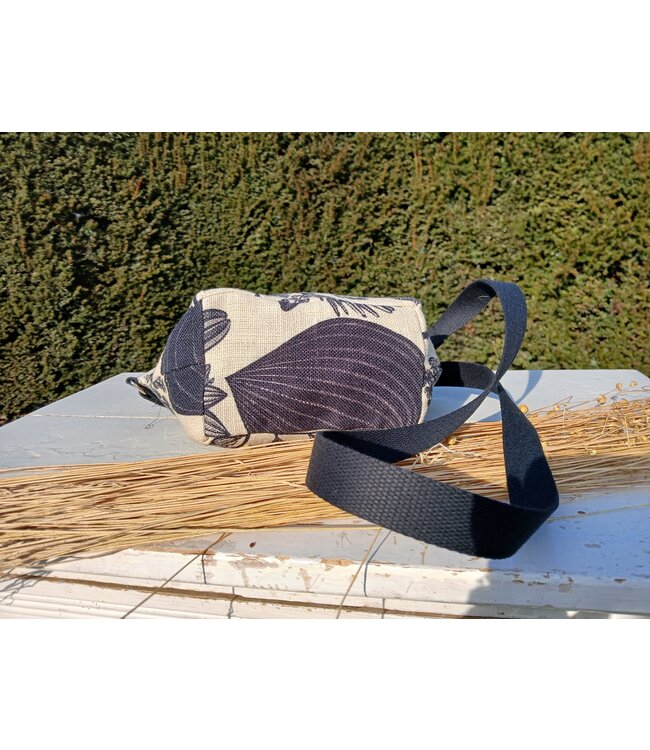 Le grenier du lin ORPHÉE linen shoulder bag