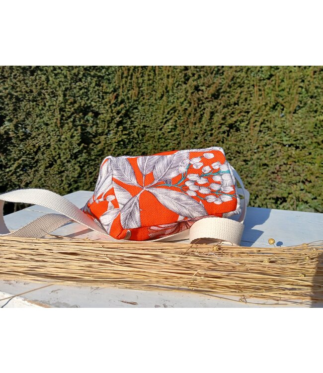 Le grenier du lin Linen shoulder bag TROPIQUE