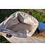 Le grenier du lin Linen bag with handles POCHE NATUREL