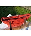 Le grenier du lin Linen bag with handles POCHE ROUGE
