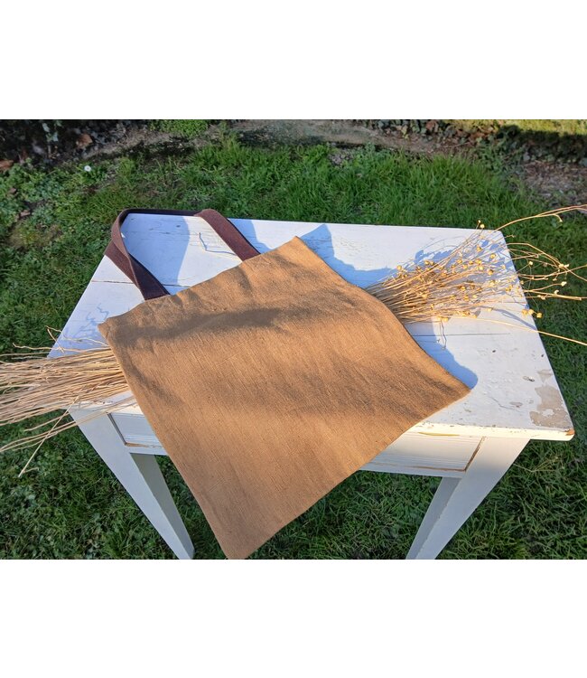 Le grenier du lin Linen tote bag CAPPUCINO