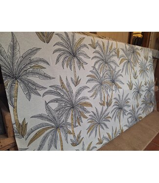 Tissu  en lin GOLDEN PALM
