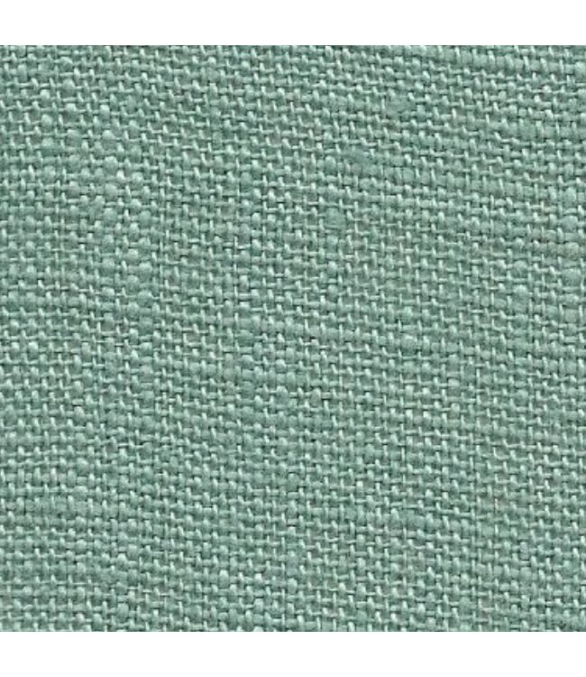 Tissu enduit  en lin  SAUGE