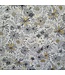 Tissu en lin enduit "daisy gold"