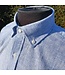 Le grenier du lin Long-sleeved shirt in fine blue stripes