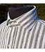 Le grenier du lin Chemise manches longues rayures vertes