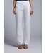 pantalon en lin  FIDELE blanc