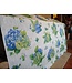 Tissu lin Hortensia bleu