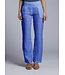 pantalon en lin FIDELE bleu jeans