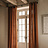 ready-to-install opaque linen curtains