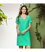 Maloka Robe en lin Ramona vert