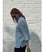 Le grenier du lin Linen blouse CLAUDIA horizon